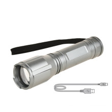 Luz de antorcha led de larga distancia con zoom